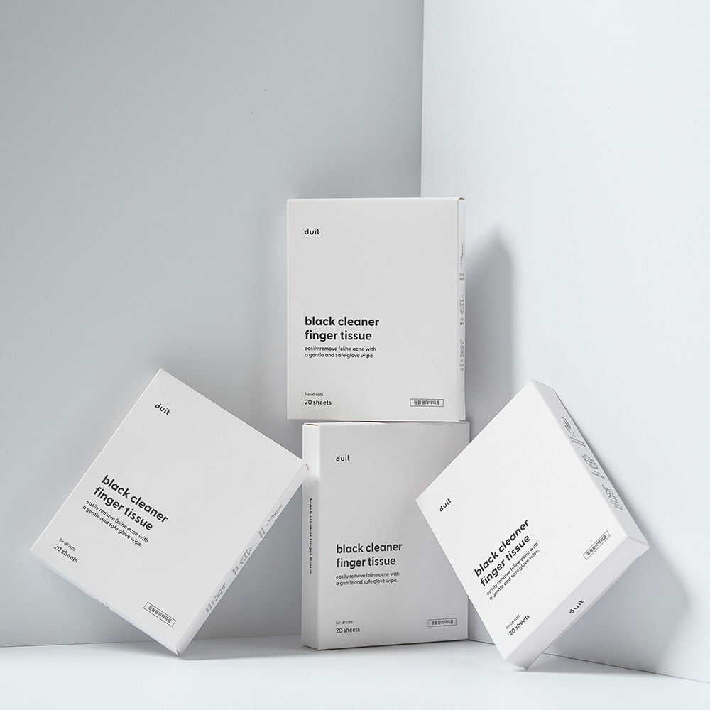 duit black cleaner finger tissue